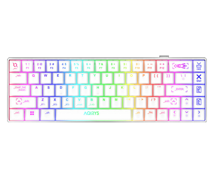 Klawiatura AQIRYS MIRA 2.0 white